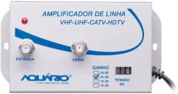 Amplificador de Linha TV 25Db Al-25 Aquário 30032 NÃO