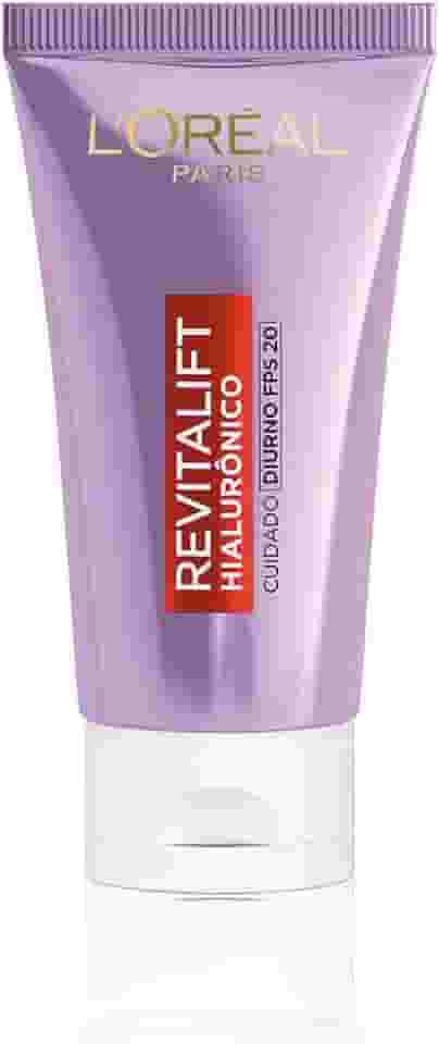 Creme Facial Anti-idade L'Oréal Paris Revitalift Hialurônico Diurno FPS 20, 25g