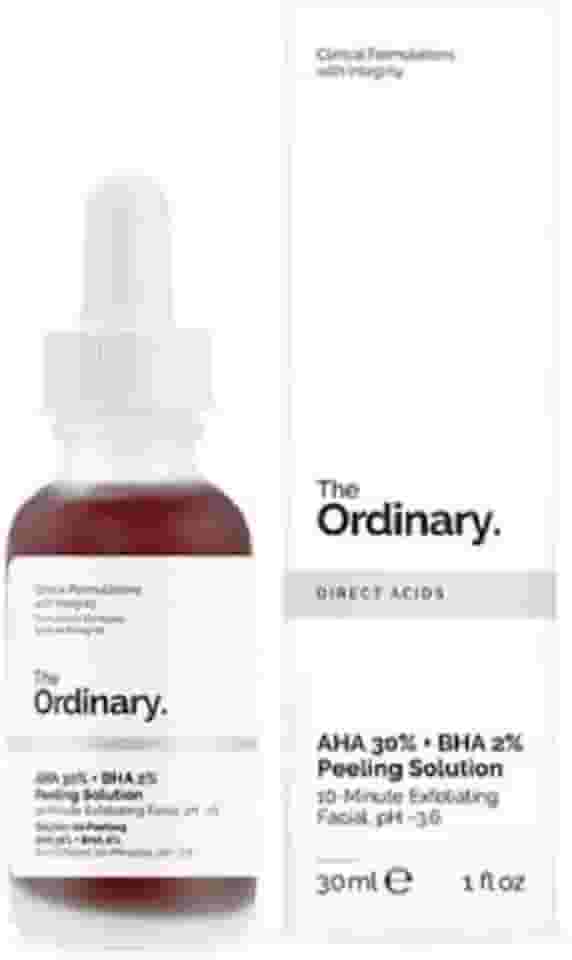 The Ordinary AHA 30% + BHA 2% Peeling Solution 30ml - Esfoliante Facial - Tratamento