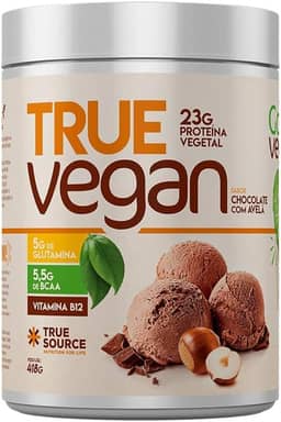 True Source True Vegan (418G) - Chocolate C/ Avelã