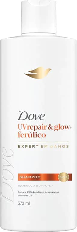 Dove Shampoo UV Repair & Glow + Ferúlico 370ml
