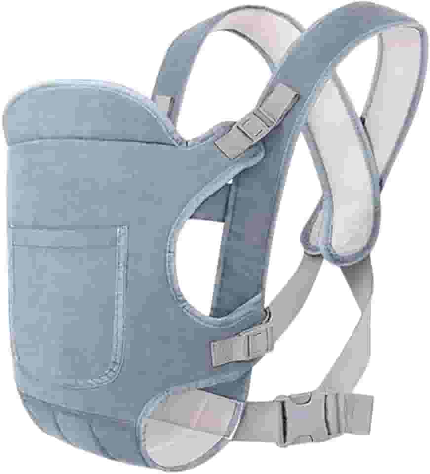 Canguru Ergonômico para Bebê 4 em 1 Kidino – Sling para Recém-Nascido com Assento, Mochila Evolutiva, Conforto e Segurança em Todas as Estações