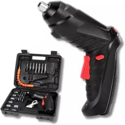 Parafusadeira Pequena 4.8V - Mini Parafusadeira e Furadeira Portátil Recarregável - Mini Parafusadeira Sem Fio de Mão com USB - Parafusadeira Portátil e Mini Furadeira para Reparos e Montagens Rápidas