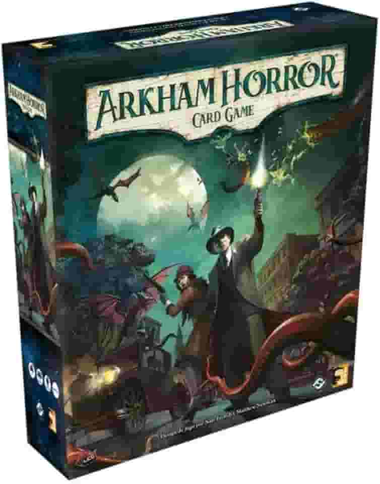 Galápagos, Arkham Horror: Card Game (Edição Revisada), Jogo de Tabuleiro para Gamers, 1-4 jogadores, 60-120 minutos por partida