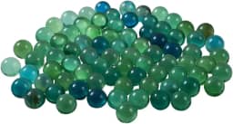 Kit 100 Bolinhas de Gude Vidro 16mm Coloridas Terapêuticas Escalda Pé Artesanato Decoração Fubeca Birosca Biroca Bila Bolita Burca Burquinha Baleba Peteca Ximbra Búrica - Brucaro Prime