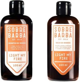 Kit Shampoo + Balm SOBREBARBA Light My Fire