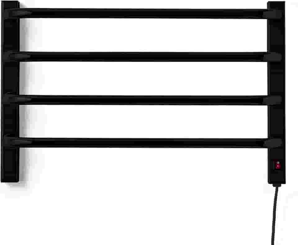 Aquecedor De Toalhas Térmico Pequeno Preto 220v Direito