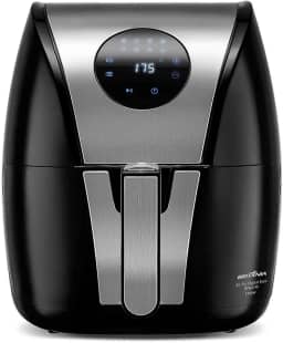 Fritadeira Air Fry Digital Britânia, Pretanox, 1500W - Revestimento Antidaderente, 5L,BFR41PI 220V
