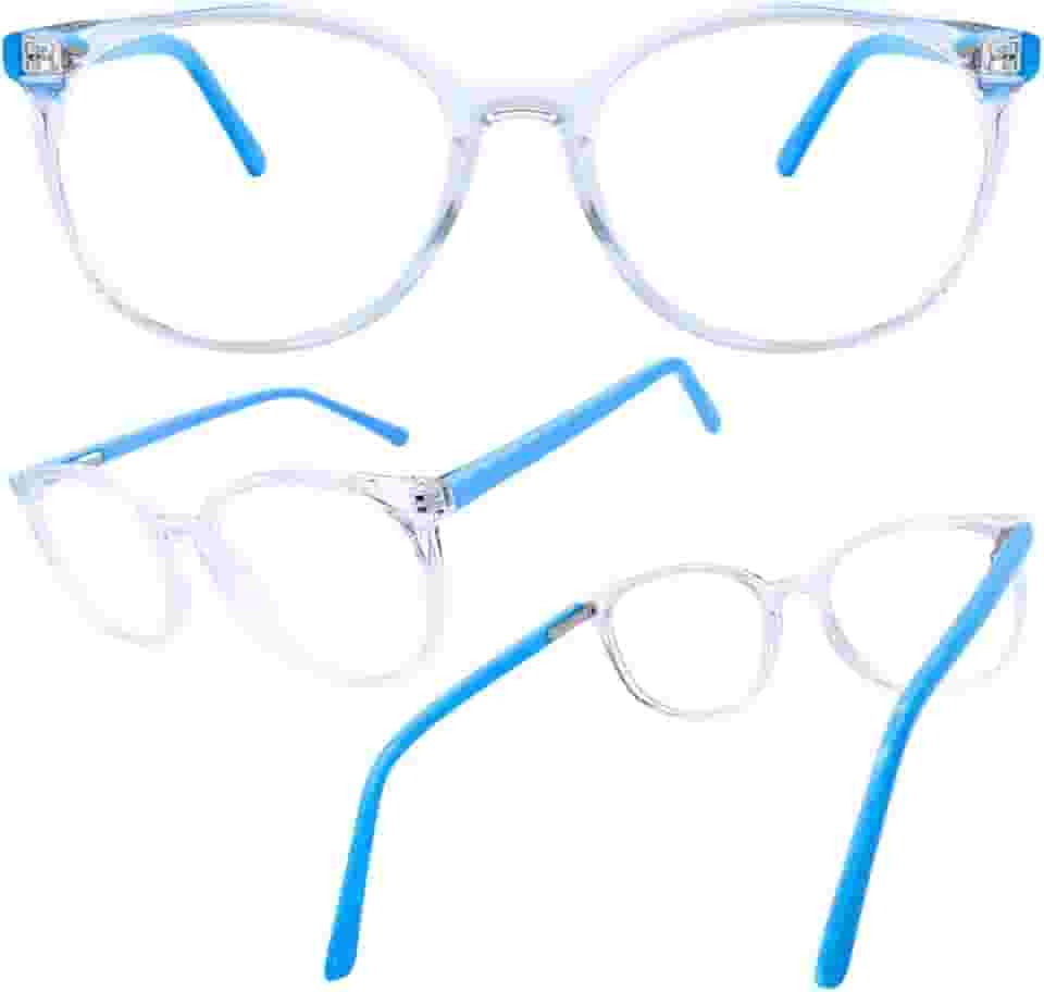 Armação de Óculos Infantil Para Grau Joachim Kids Unissex, Redonda, Flexível, para Crianças Acima de 3 Anos