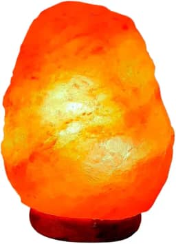 Abajur Luminária Terapêutica Sal Rosa Himalaia 2-3kg
