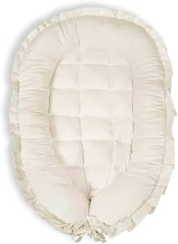 Ninho Redutor de Berço para Bebê - Piquet Palha