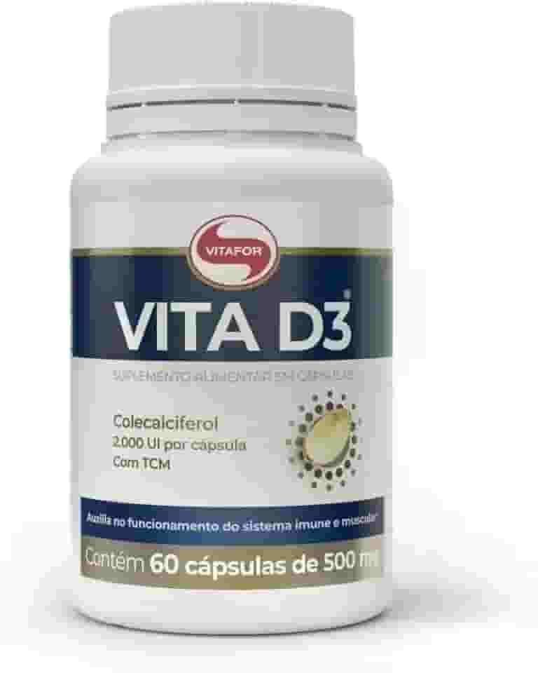 Vitafor - Vita D3 - 60 Cápsulas