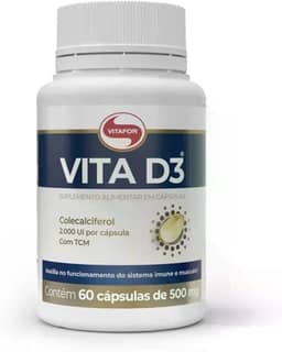 Vitafor - Vita D3 - 60 Cápsulas