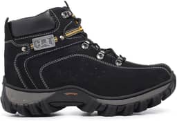 Bota Coturno Caterpillar Adventure Couro Legítimo + Palmilhas Gel. Unissex.