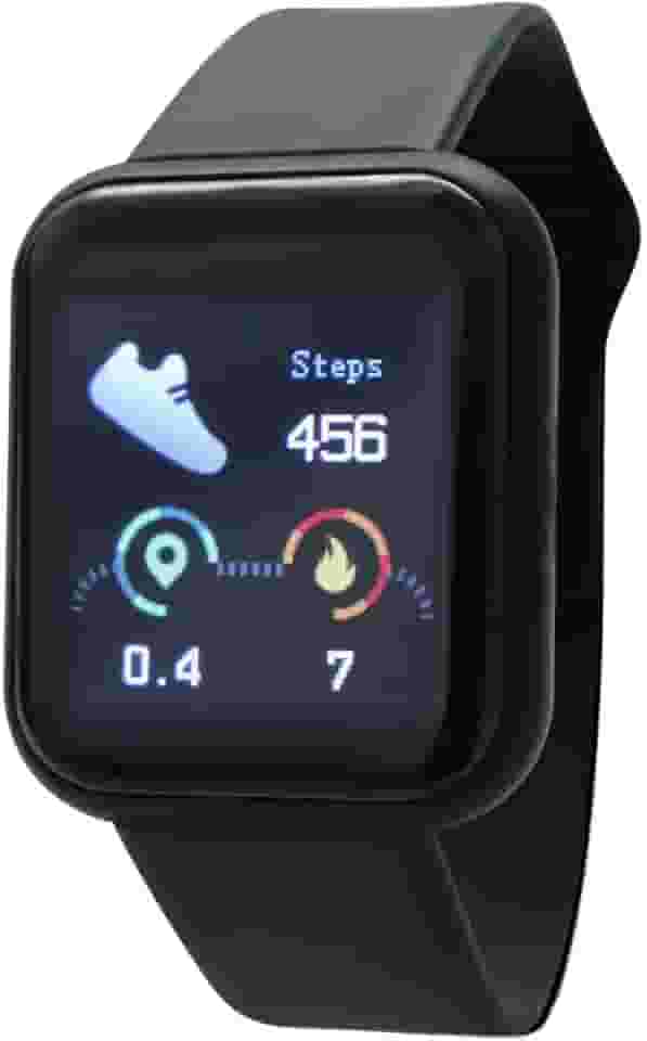 Relogio Smartwatch Bluetooth Monitor Cardíaco Pedômetro Controle Música Foto Tela Função Abane Notificações Redes Sociais Compatível Android iOS Pulseira Silicone Orizom LED