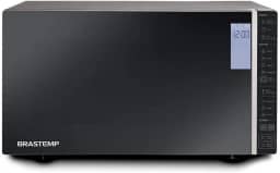 Micro-ondas Brastemp 32 Litros cor Inox Espelhado com Grill e Painel Integrado - BMG45AR 110V