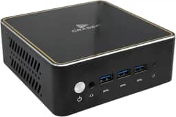 Mini Desktop Portátil Home/Office Intel Core i5-6200U (Até 2.8GHz) 256GB SSD, 8GB RAM, Wi-Fi e Bluetooth 4.2 com Saídas HD.MI/DisplayPort, Windows 11 Pro - Preto