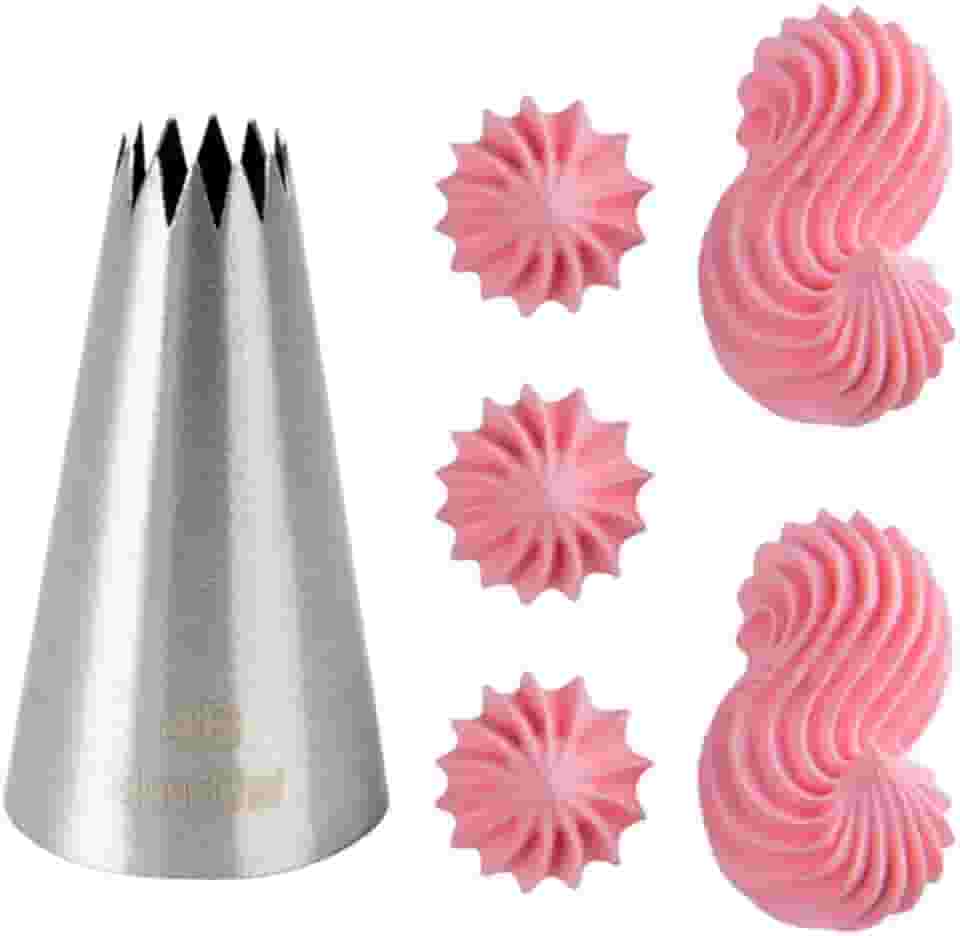 Bico Confeitaria Inox sem Emenda n° 4B - SilverChef