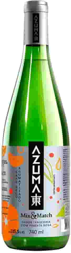 Saquê Azuma Mix & Match Tangerina com Pimenta Rosa 740ml