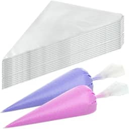 Saco/Manga de Confeitar Descartável Pequeno 28cm 100 unidades Resistente