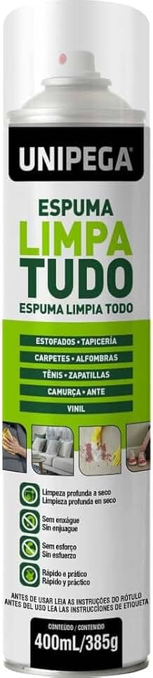 UNIPEGA ESPUMA LIMPA TUDO 400ML/385G
