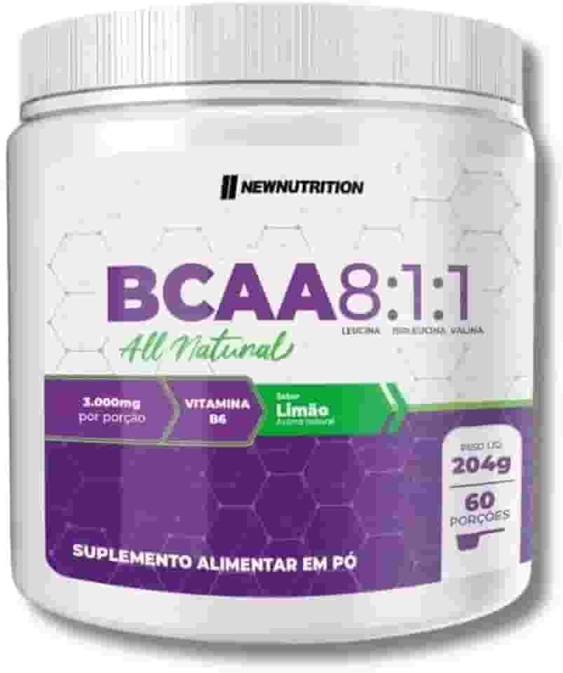 Bcaa 8:1:1-204g Limão - NewNutriton