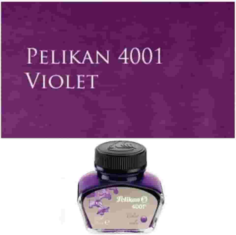 Tinta para Caneta Tinteiro Pelikan 4001 Pelikan, Violeta, 30ml