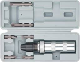 MTX Chave De Impacto Manual 1/2″ Com Bits 6 Peças – Corpo Em Liga De Aço De Alta Resistência, Encaixe 1/2″ Profissional, Bits Inclusos, Ideal Para Manutenção, Montagem, Reparos E Uso Industrial