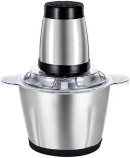 Multiprocessador Elétrico de Alimentos, 2 Litros, Triturador para Carne, Alho e Legumes, Processador de Alimentos para Cozinha, 110V, 1200W Potência