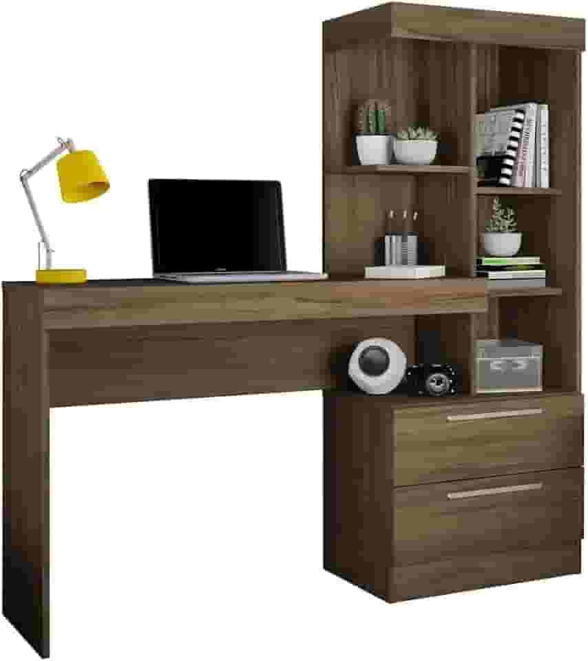 Mesa Office Notável Móveis NT 2010 Com 2 Gavetas