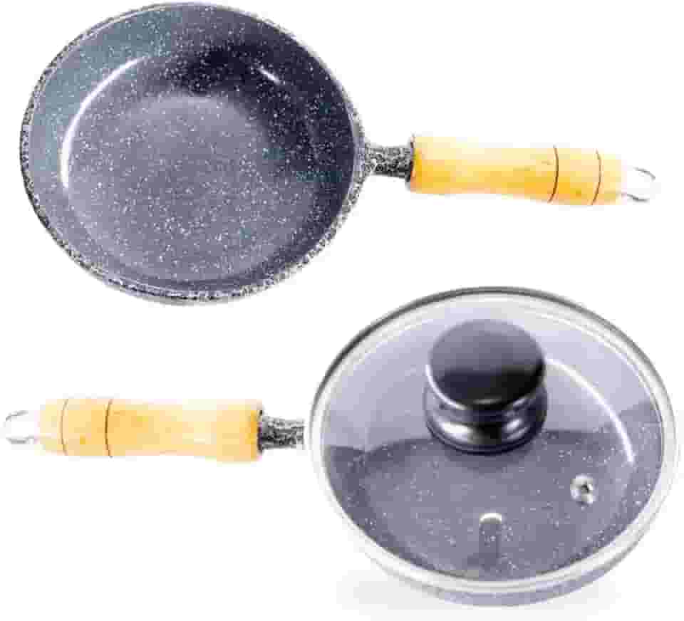 FRIGIDEIRA CERÂMICA FRITA OVO SEM ÓLEO ANTIADERENTE PEQUENA