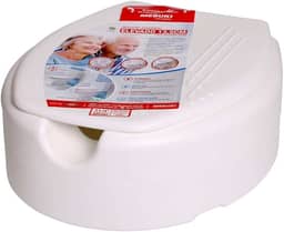 Assento Elevado 13.5 cm com Tampa Mebuki, Branca