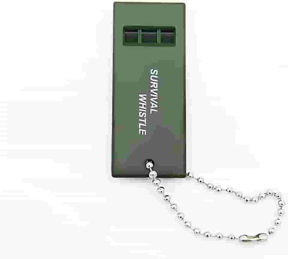 Apito esportivo de sobrevivência de três frequências - Apito de segurança de emergência alto de 120 dB para esportes ao ar livre, caminhadas, acampamento, árbitro, treinamento, aviso de tempestade