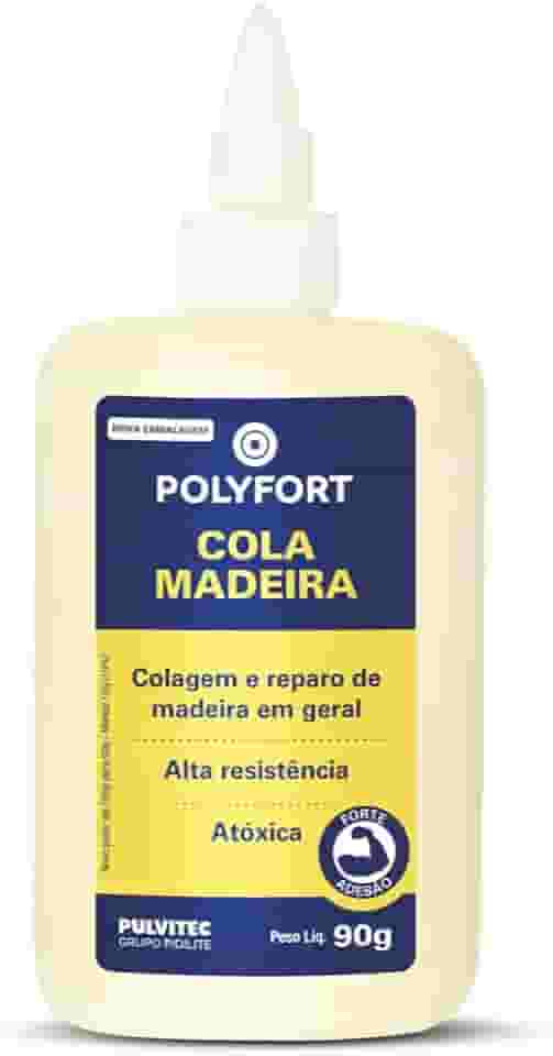 Cola Madeira 1x90G, Pulvitec 443840, Branco
