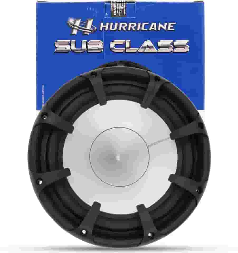 Subwoofer Class 8' Polegadas Hurricane 200W RMS Telado