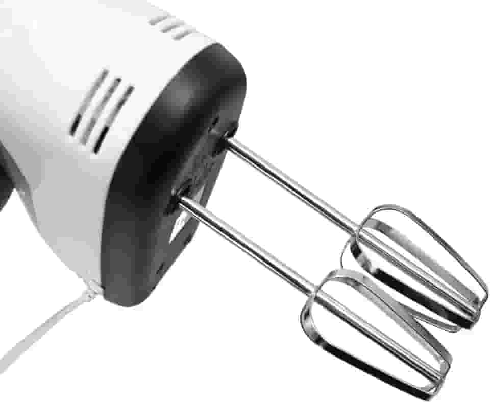 Mini Batedeira Portátil 260W - 7 Velocidades, Batedores Inox para Clara/Massa, Compacta e Segura (110V) - Ideal para Bolos, Suspiros e Mixer em Tigelas