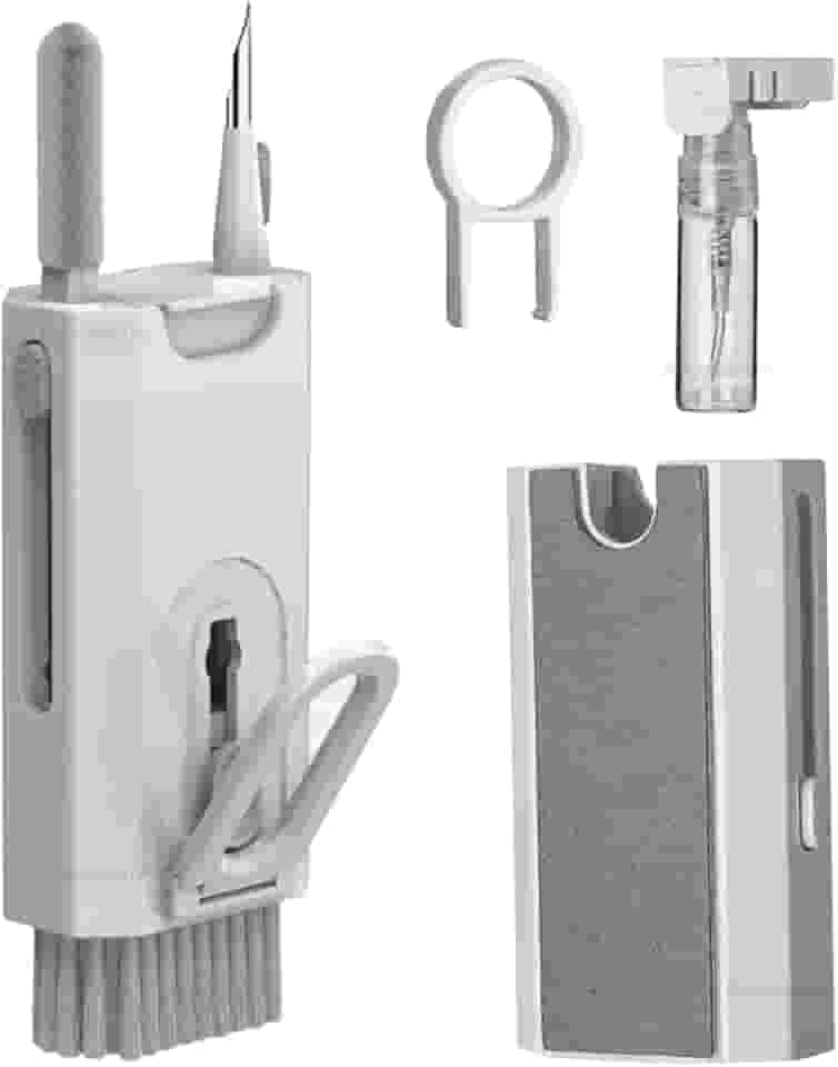 Kit de Limpeza 8 em 1 para Eletrônicos – Teclado, Fones, Celular, Notebook e Tela – Limpador Multifuncional com Removedor de Teclas