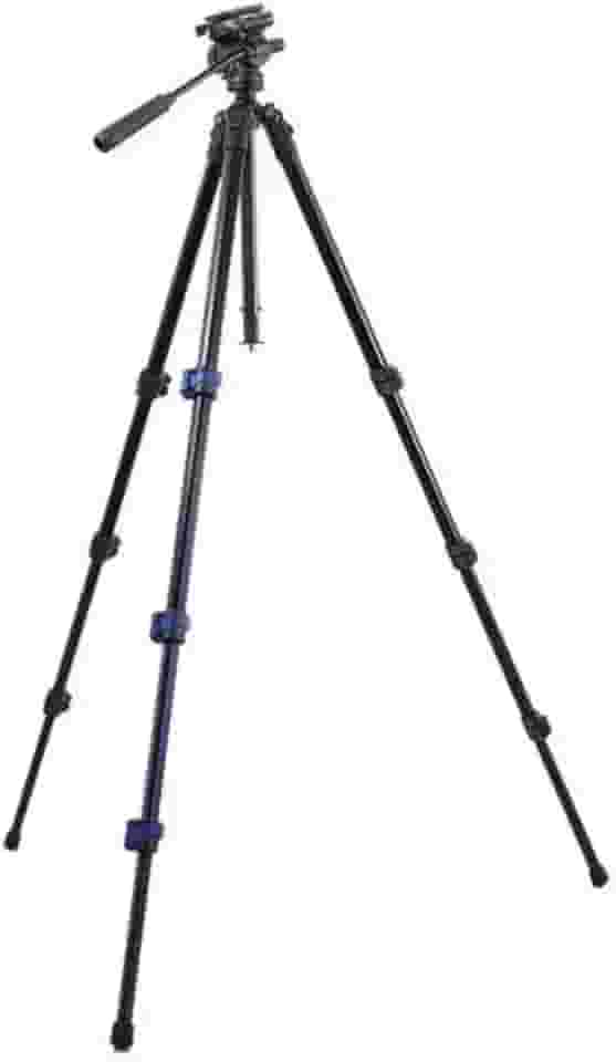 Tripé Profissional Foto e Vídeo com Cabeça Hidráulica, Weifeng WF5316, Preto