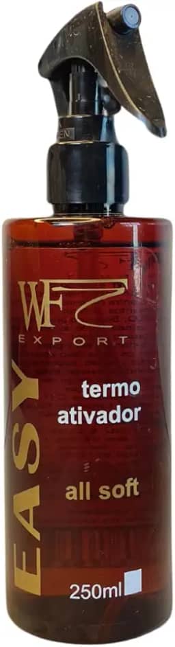 Spray Uso Obrigatório Protetor Térmico 3X mais Proteção e Maciez 72 horas sem frizz WF Easy 250ml