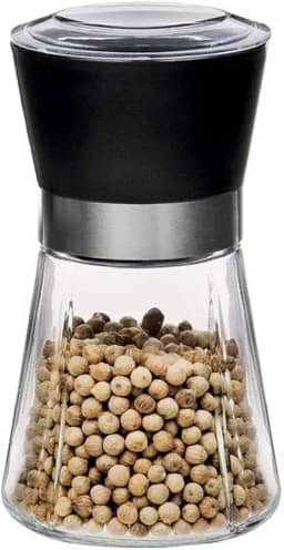 Weck, Moedor de Sal e Pimenta, 13cm, Moinho em Cerâmica, Preto