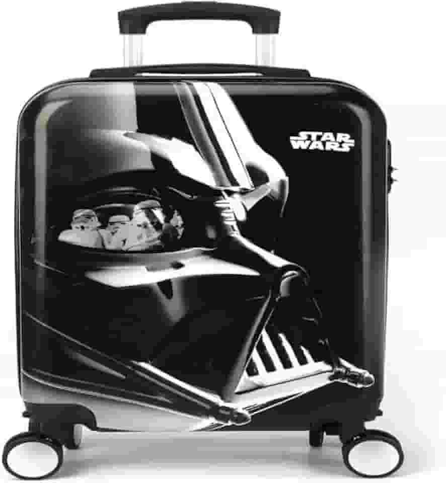 Mala de Viagem Pequena Bordo Star Wars Preto - Luxcel