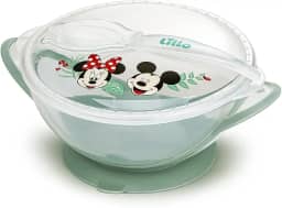 Prato Bowl com Ventosa e Colher Disney