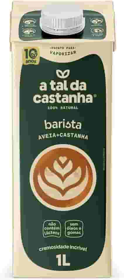 A Tal Da Castanha Bebida Vegetal Aveia e Caju Barista, 1L