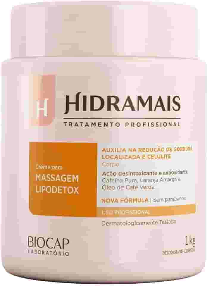Hidramais Creme De Massagem Lipo Detox 1Kg