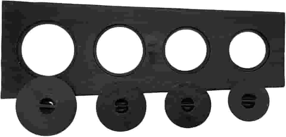 Chapa Paulista Para Fogão A Lenha 4 Furos Com Tampa de Ferro Fundido