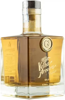 Cachaça Velha Aroeira Gold 6 Anos Carvalho Francês 500ml