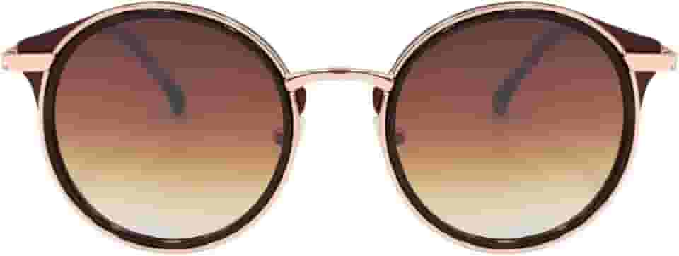 Óculos de Sol Redondo Gatinho Premium Blogueira Elegante UV400 Feminino - Modelo Florença - Cacife Brand