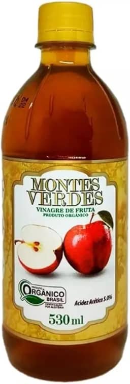 Vinagre De Maçã Orgânico Montes Verdes 530ml