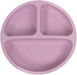 Prato de Silicone com Ventosa para Bebê Antiderrapante Seguro Livre de BPA Introdução Alimentar | Pippo