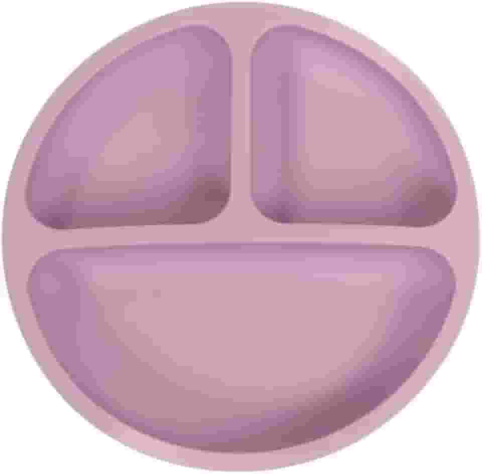 Prato de Silicone com Ventosa para Bebê Antiderrapante Seguro Livre de BPA Introdução Alimentar | Pippo